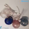Confezione da 4 Palle di Natale Oro in vetro di Murano - La Fondazione snc - TMAS003