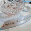 Confezione da 4 Palle di Natale Oro in vetro di Murano - La Fondazione snc - TMAS003