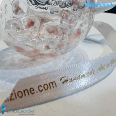 Confezione da 4 Palle di Natale Oro in vetro di Murano - La Fondazione snc - TMAS003