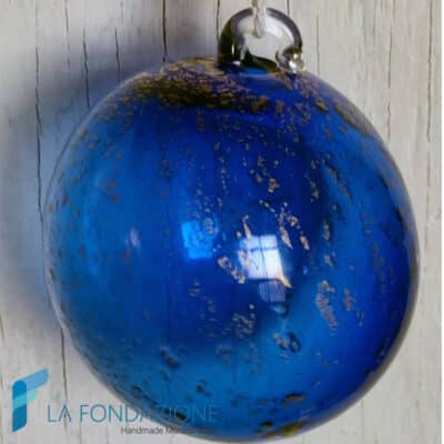 Confezione da 4 Palle di Natale Oro in vetro di Murano - La Fondazione snc - TMAS003