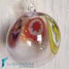 Murrine Christmas balls handmade Murano glass - L:a Fondazione snc - TMAS013