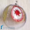 Murrine Christmas balls handmade Murano glass - L:a Fondazione snc - TMAS013