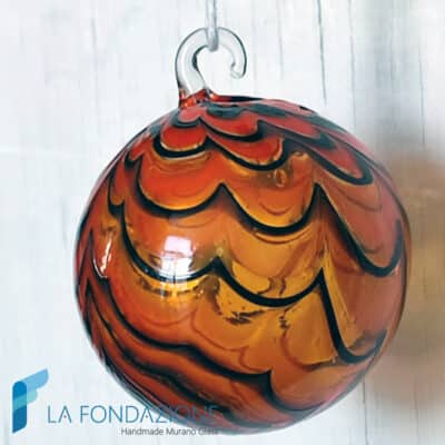 Palle di Natale Spider in vetro di Murano - La Fondazione snc - TMAS014