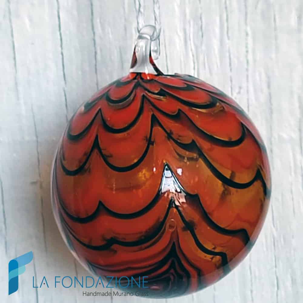 Palle di Natale Spider in vetro di Murano - La Fondazione snc - TMAS014