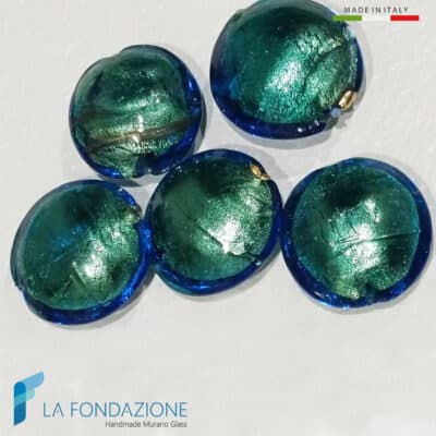 Carnival beads handmade in Murano glass - La Fondazione snc - PERLA051