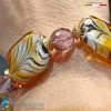 Safari cube bracelet with aventurine handmade in Murano glass - La Fondazione snc - BRAC0085