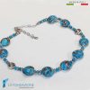 Parure Fenicio Sky con collana e braccialetto - La Fondazione snc - PARU0062