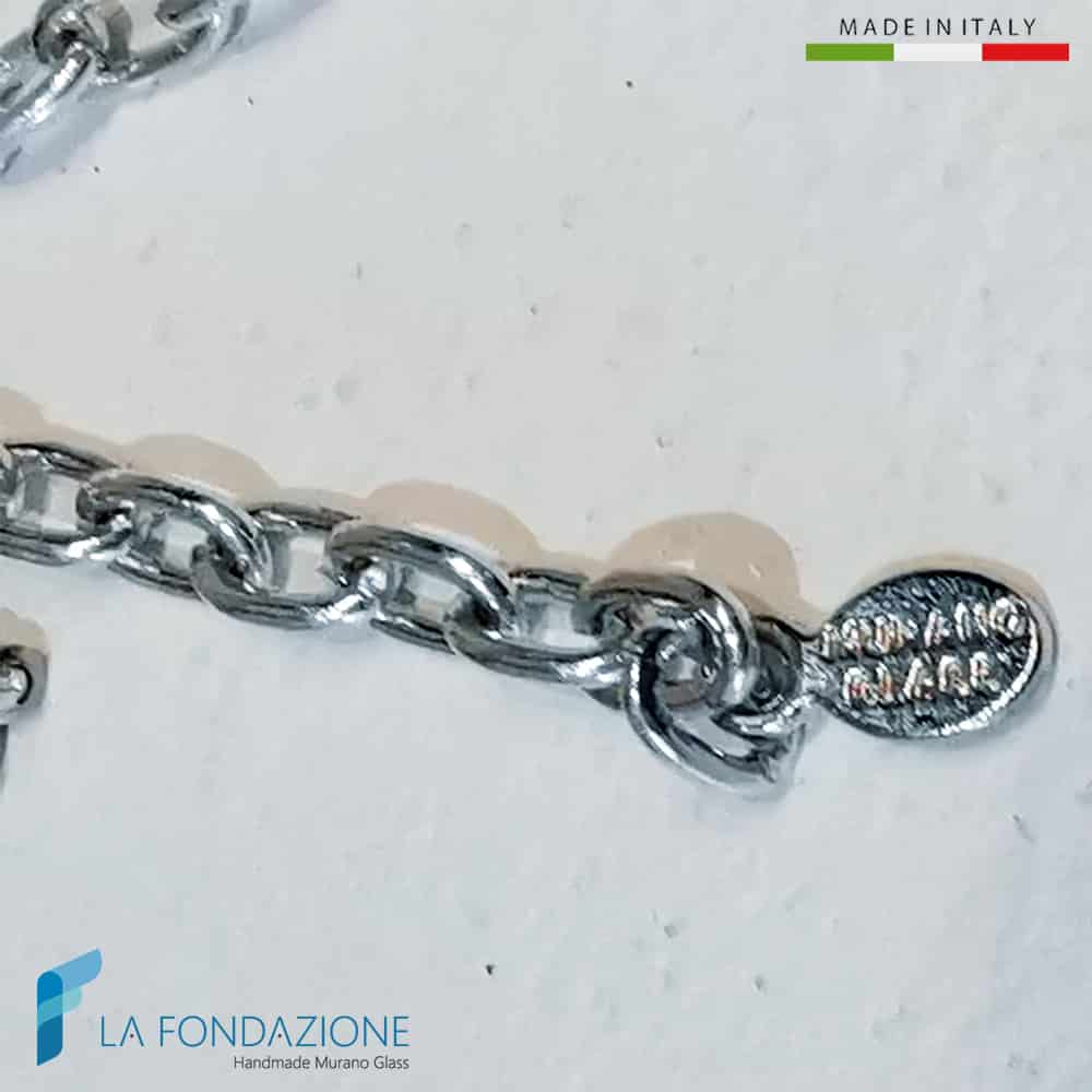 Parure Fenicio Sky con collana e braccialetto - La Fondazione snc - PARU0062