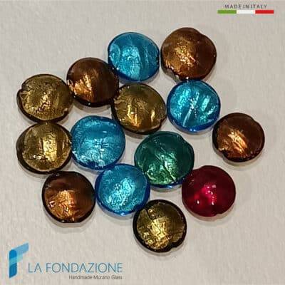 Carnival beads Mixed handmade in Murano glass - La Fondazione snc -