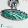 Cavatappi Fenicio Menta con avventurina - La Fondazione snc - SCREW004