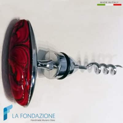 Cavatappi Fenicio Lava con avventurina - La Fondazione snc - SCREW005