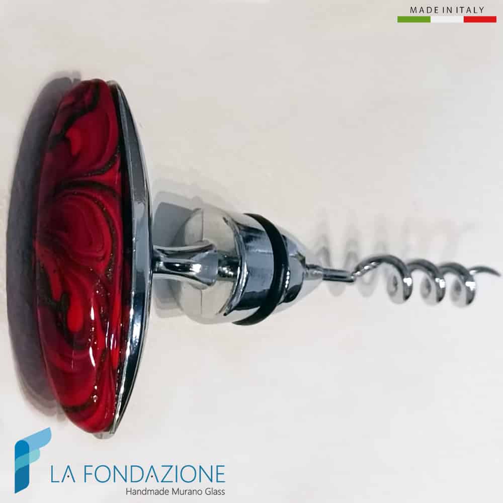Cavatappi Fenicio Lava con avventurina - La Fondazione snc - SCREW005