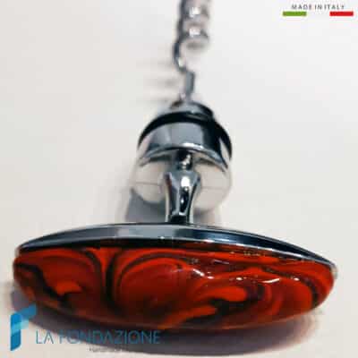 Cavatappi Fenicio Lava con avventurina - La Fondazione snc - SCREW005