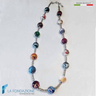 Sorrento Necklace with aventurine - La Fondazione snc - COLL0119