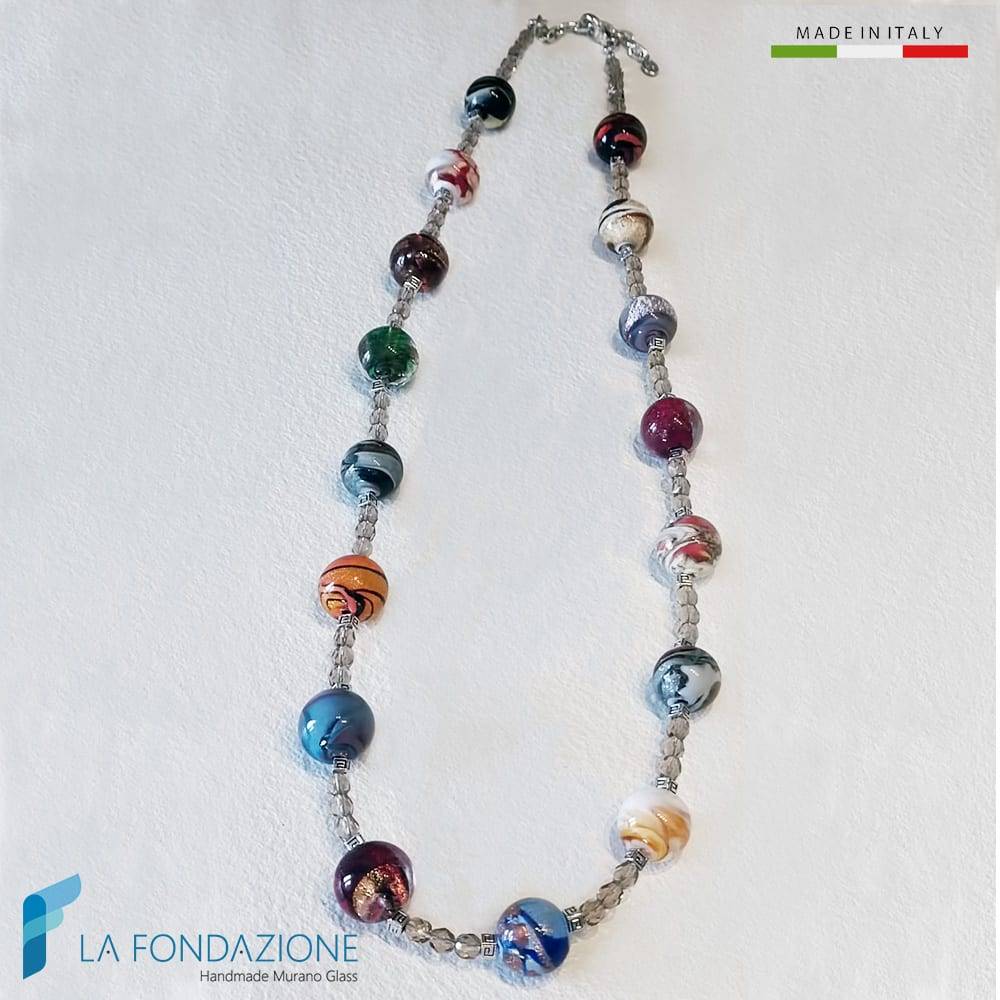 Sorrento Necklace with aventurine - La Fondazione snc - COLL0119