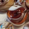 Perle Fenicio Sfera con avventurina in vetro di Murano - La Fondazione snc - PERLA056