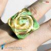 Vortex Cube Ring with Aventurine | La Fondazione snc | RINGS0005