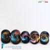 Dicroico Maxi Vortice Dark | la Fondazione snc | RINGS0008