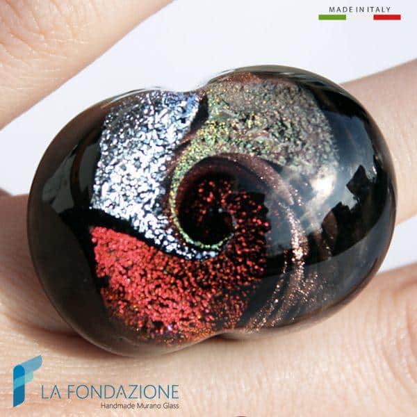 Dichroic Maxi Vortice Dark ring | la Fondazione snc | RINGS0008