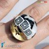 Murrine Disc ring with gold | La Fondazione snc | RINGS0010