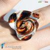 Adjustable heart band ring | La Fondazione snc | RINGS0011