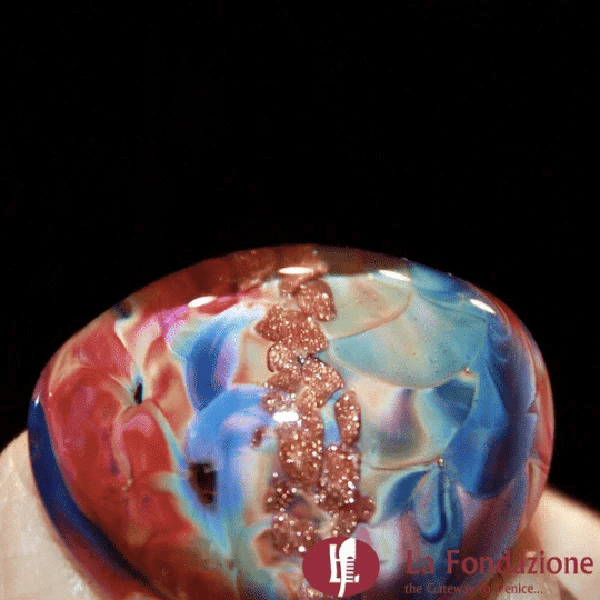 Round Chalcedony Ring with Aventurine | La Fondazione snc | RINGS0016
