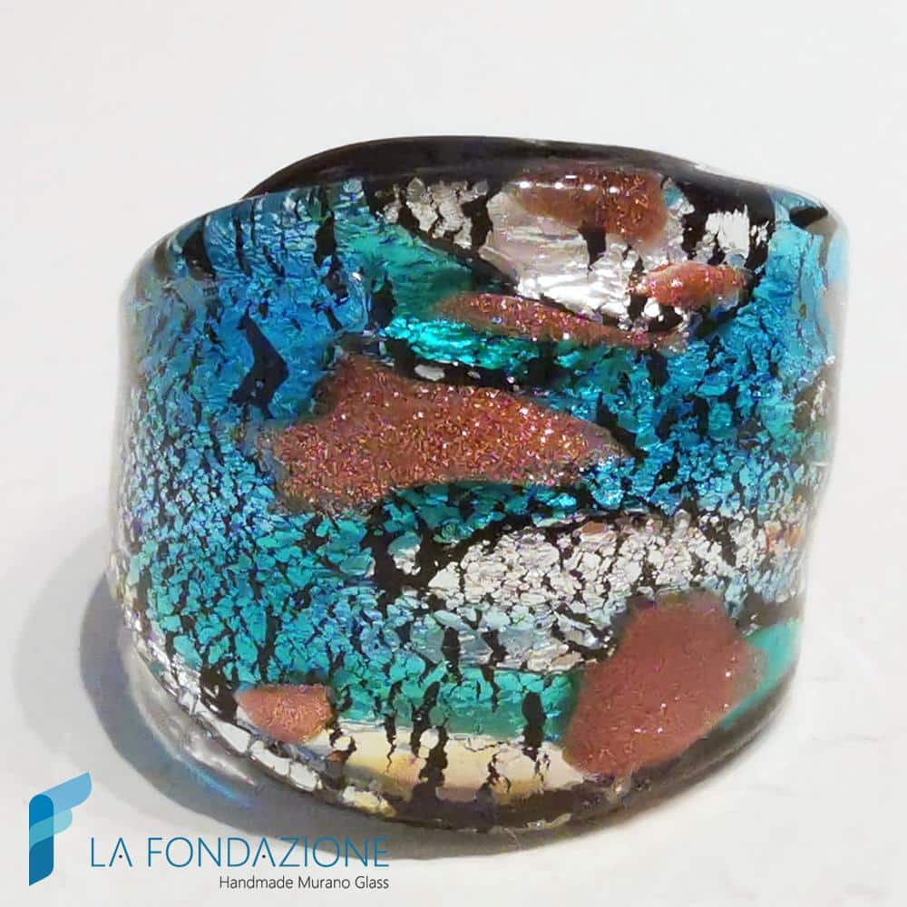 Anello a fascia Turca con avventurina | La fondazione snc | RINGS0020