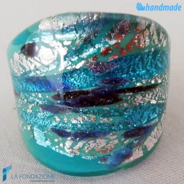 Anello Frozen a fascia con avventurina | La Fondazione snc | RINGS0076