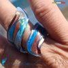 Anello a Nastro Turchese con avventurina | La Fondazione snc | RINGS0147