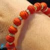 Elastic satin Diana bracelet with rhinestones - BRAC0092 - La Fondazione