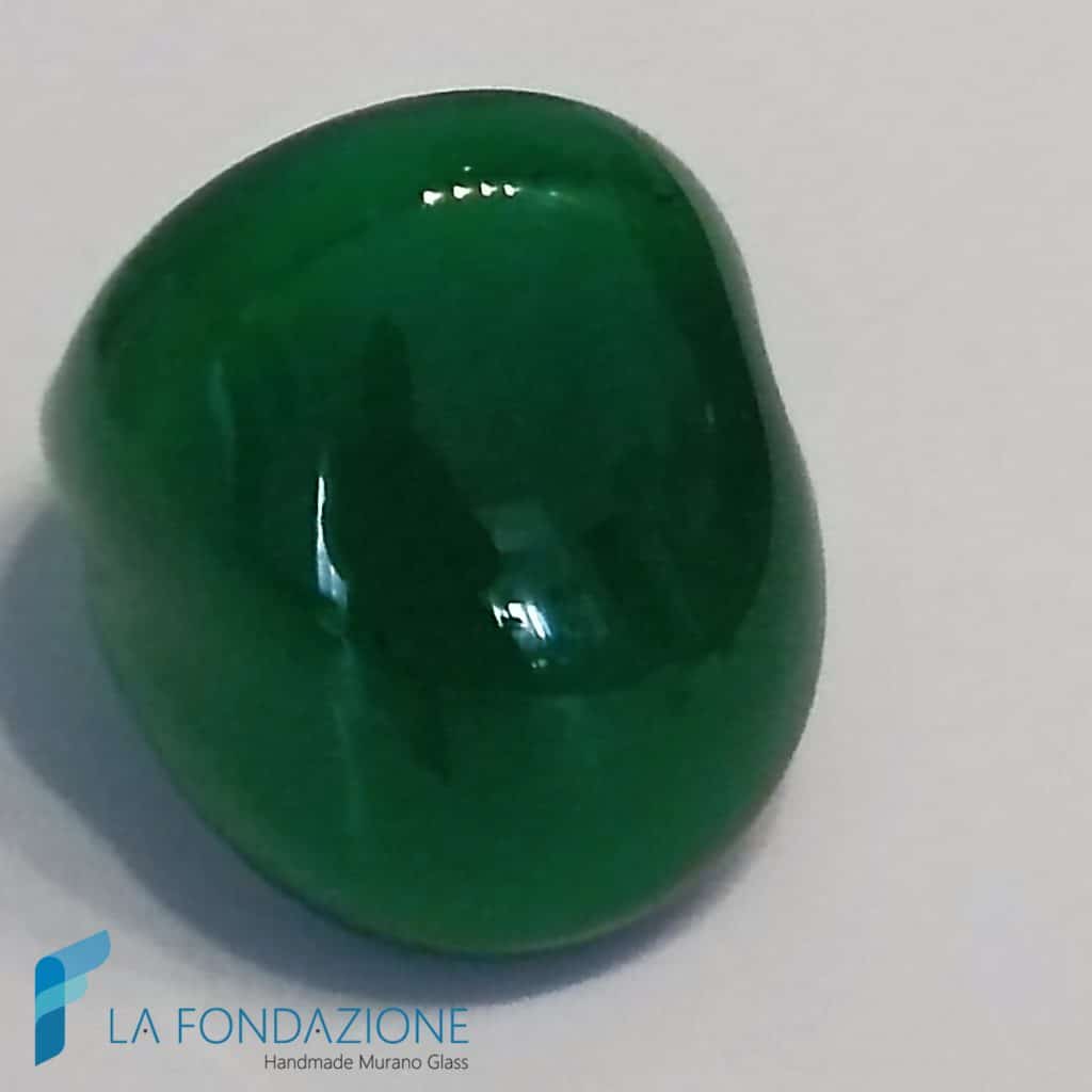 Anello a fascia Full Color - Verde | La Fondazione snc | RINGS0158