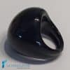 Anello a fascia Full Color - Nero | La Fondazione snc | RINGS0158