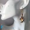 Orecchini Bisanzio Oro Nero | EARRINGSC0069 | La Fondazione snc