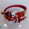 Snowman bracelet with rhinestones | La Fondazione snc | BRAC0094