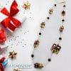 Christmas necklace with gold packages | La Fondazione snc | COLL0129