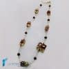 Christmas necklace with gold packages | La Fondazione snc | COLL0129
