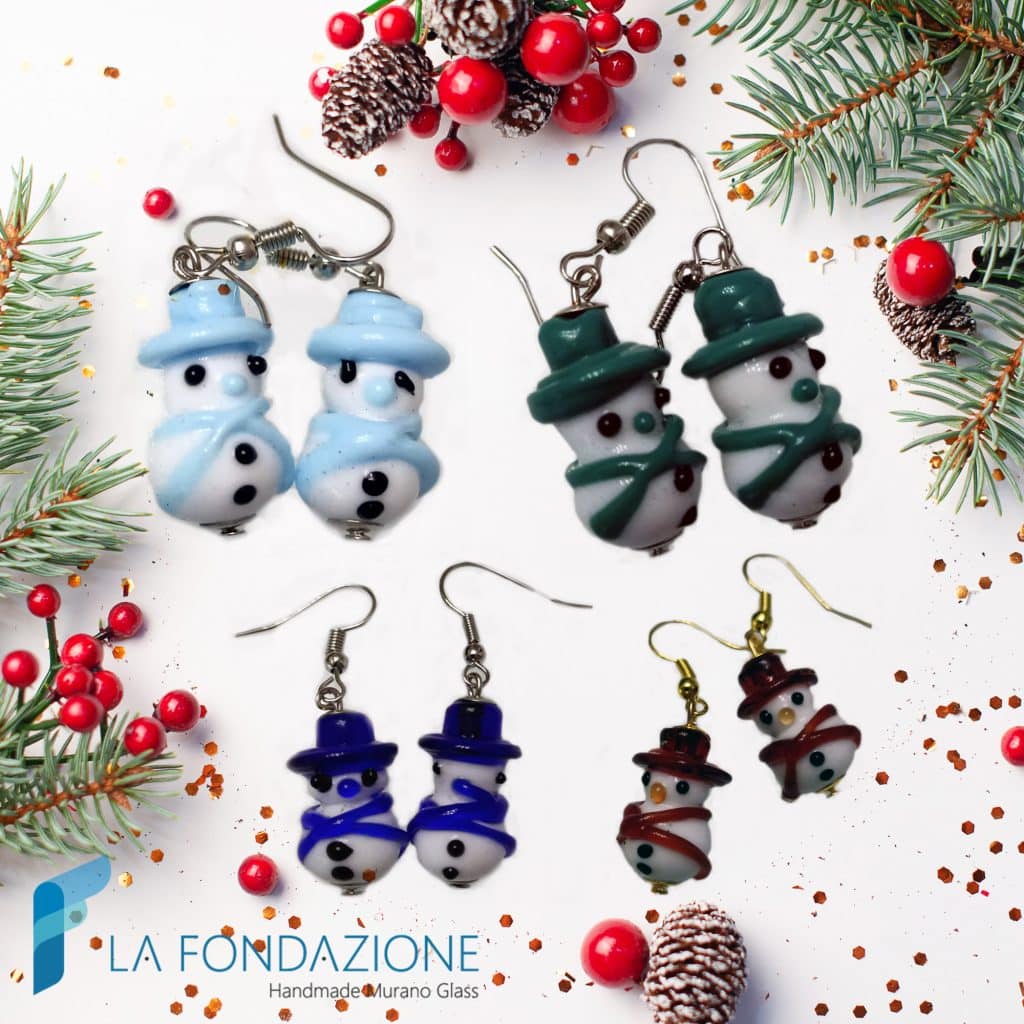 Orecchini Pupazzo di Neve | La Fondazione snc | EARRINGSC0070