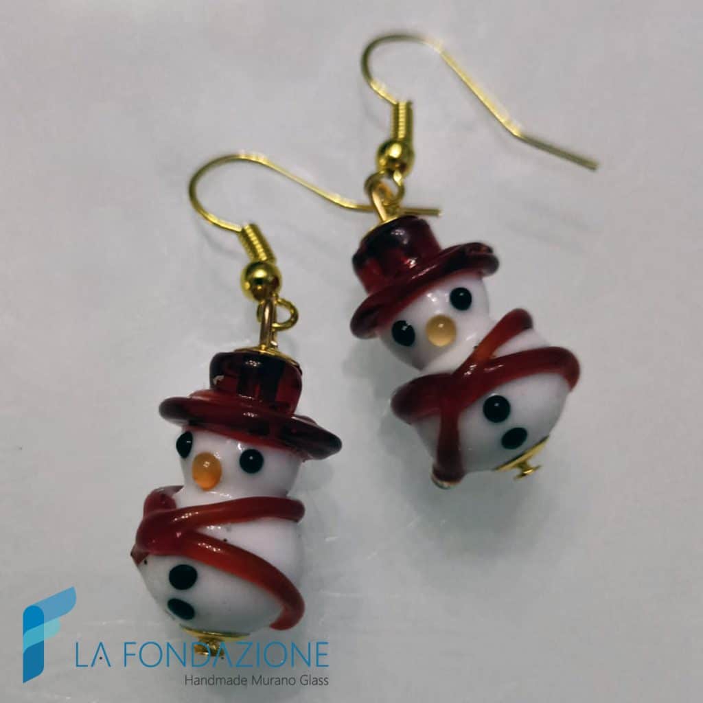 Orecchini Pupazzo di Neve | La Fondazione snc | EARRINGSC0070