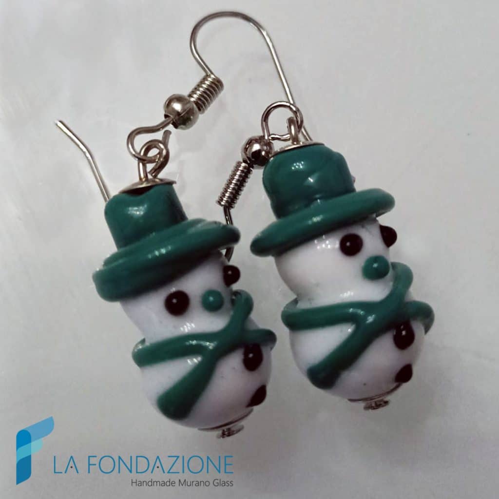 Orecchini Pupazzo di Neve | La Fondazione snc | EARRINGSC0070