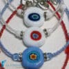 Set di Bracciali dell'amicizia con murrina | La Fondazione snc | BRAC0095