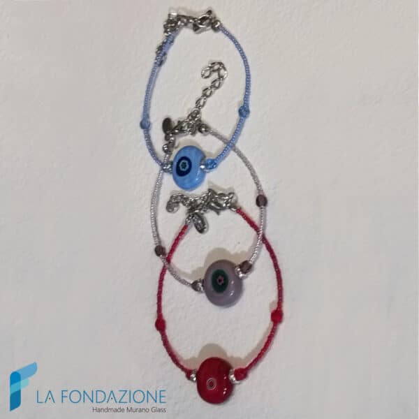 Set di Bracciali dell'amicizia con murrina | La Fondazione snc | BRAC0095
