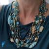 Collana Amalfi con avventurina e oro | La Fondazione snc | COLL0130
