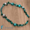 Collana Euridice con avventurina e oro | COLL0131 | La Fondazione snc