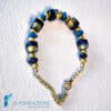 Adjustable Capri Bracelet with Gold | BRAC0097 | La Fondazione snc