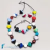 Parure Mirò con collana, orecchini e braccialetto - PARU0066 - La Fondazione