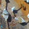 Parure Losanga Marmo Acqua con collana, bracciale e orecchini - PARU0069 - La Fondazione