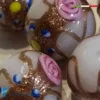 Perle Fiorato Veneziano Bianche