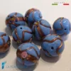 Perle Fiorato Veneziano Azzurre